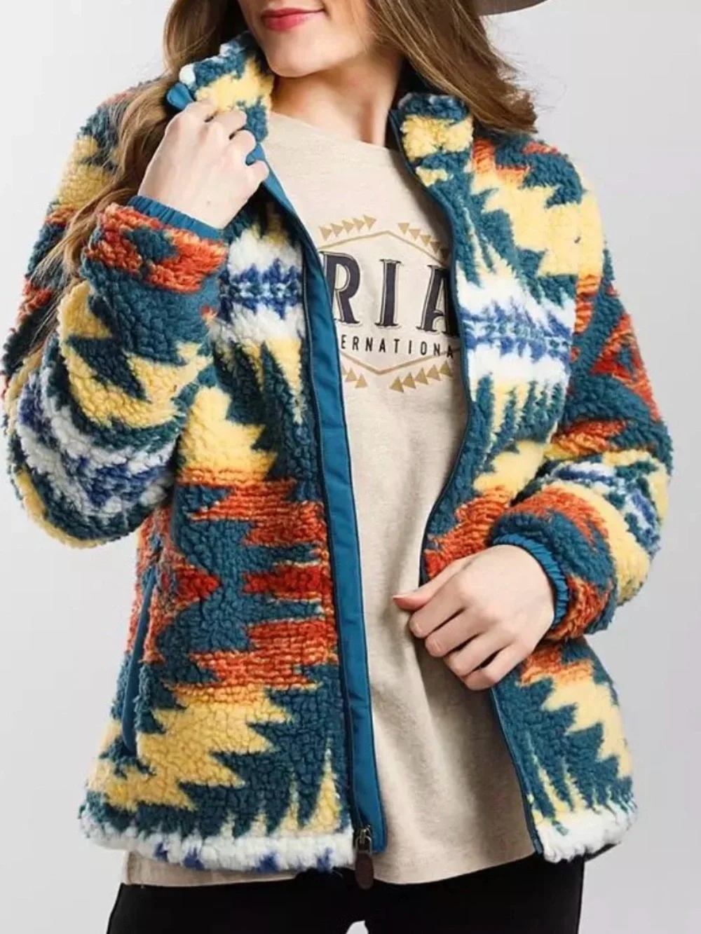 Ariat X Pendleton Wubby Jacket in Night Dance NWT Size Large
